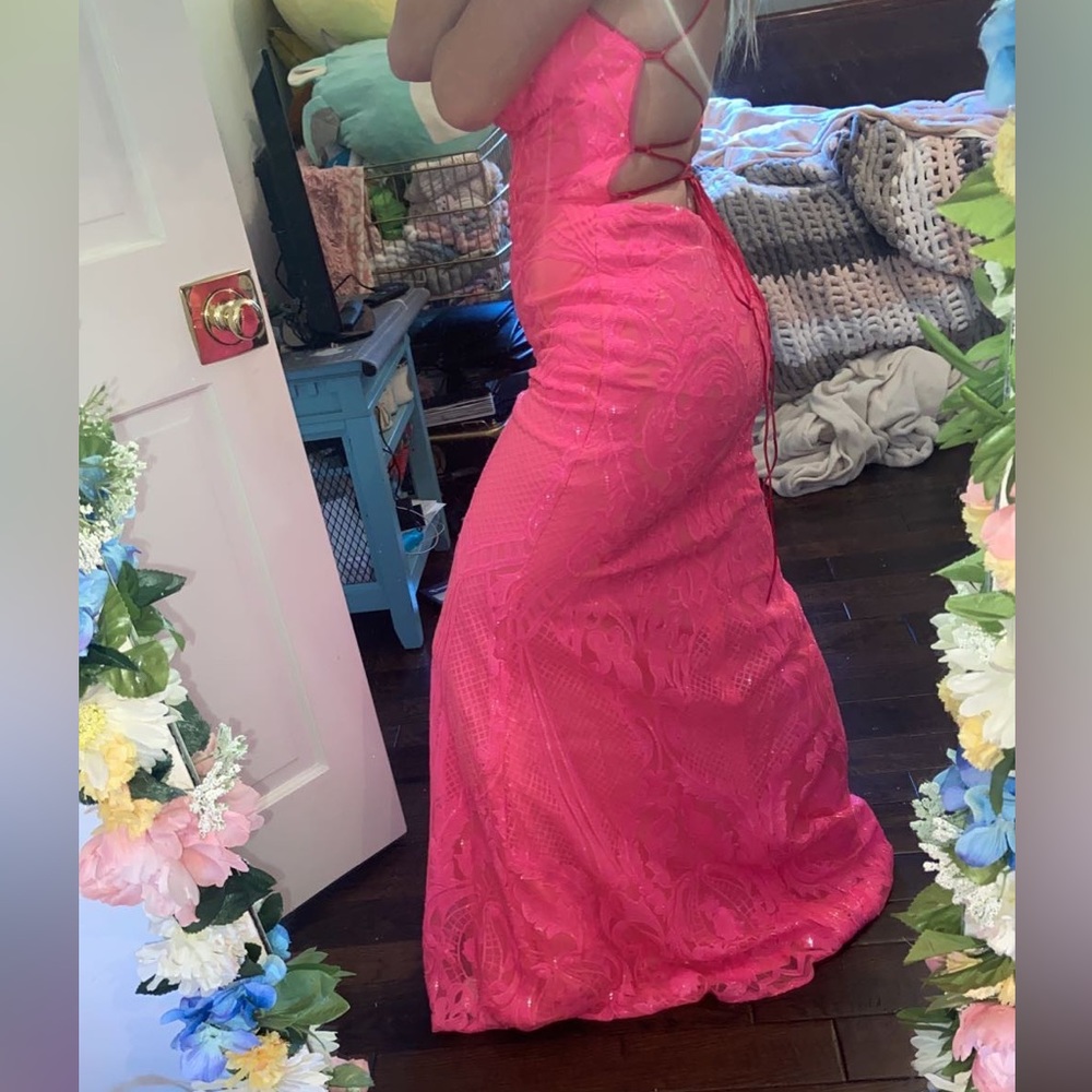 Hot Pink Prom Dress 💗